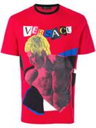 Versace Graphic Print T-shirt - Red
