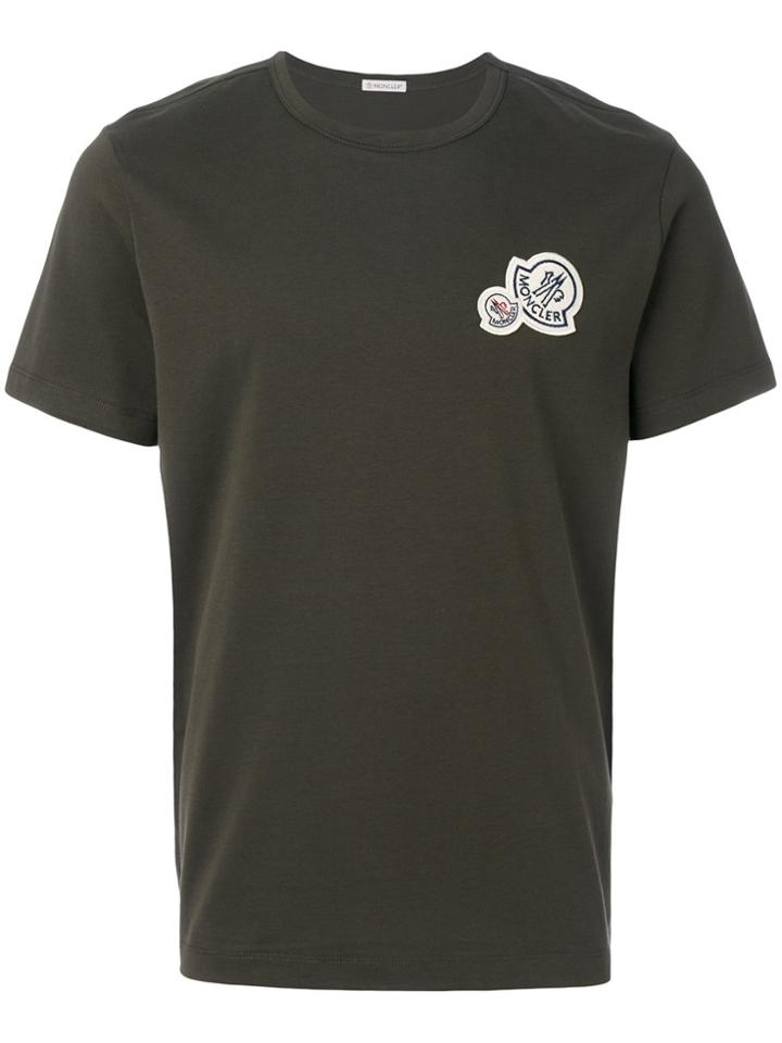 Moncler Classic Logo T-shirt - Green