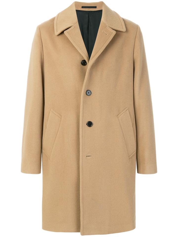Tomorrowland Charme Beaver Coat - Nude & Neutrals