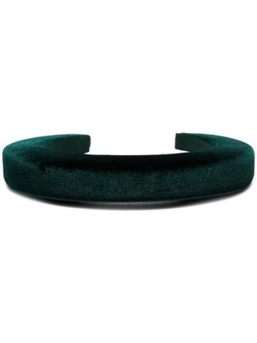 Bluetiful Milano Green Classic Velvet Headband
