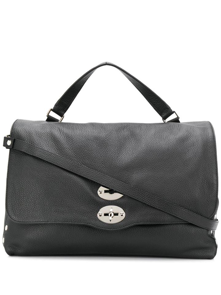 Zanellato Textured-effect Tote Bag - Black