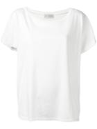 Faith Connexion Cropped Boxy T-shirt, Women's, Size: Medium, White, Cotton
