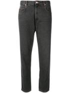 Isabel Marant Étoile Faded Boyfriend Jeans - Black