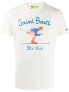 Mc2 Saint Barth Arnott Ski Club T-shirt - Neutrals
