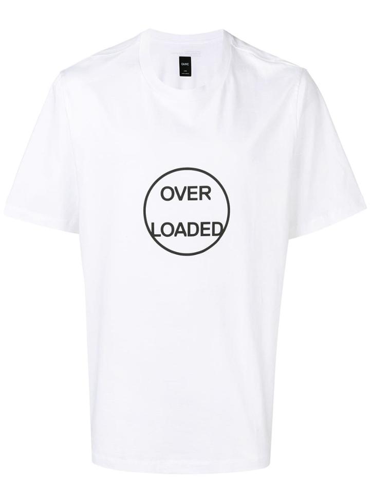 Oamc Over Loaded T-shirt - White