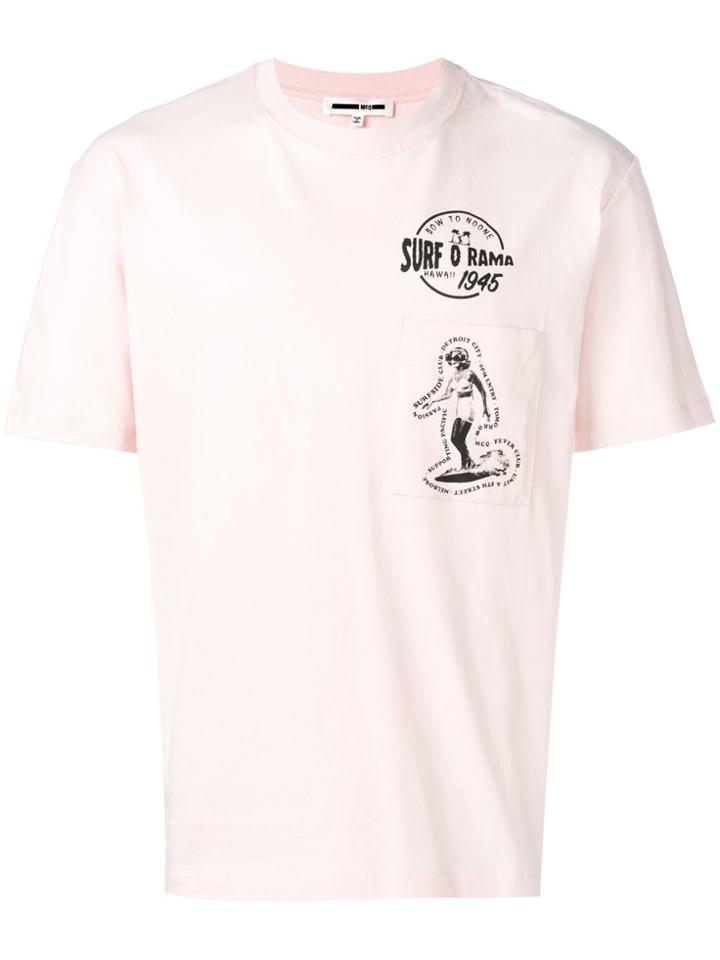 Mcq Alexander Mcqueen Pocket Tee - Pink