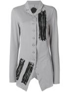 Rundholz Black Label Scribble Print Jacket - Grey