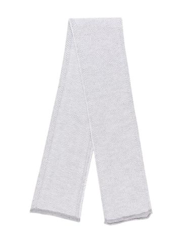 Cenere Gb Knitted Scarf - Grey