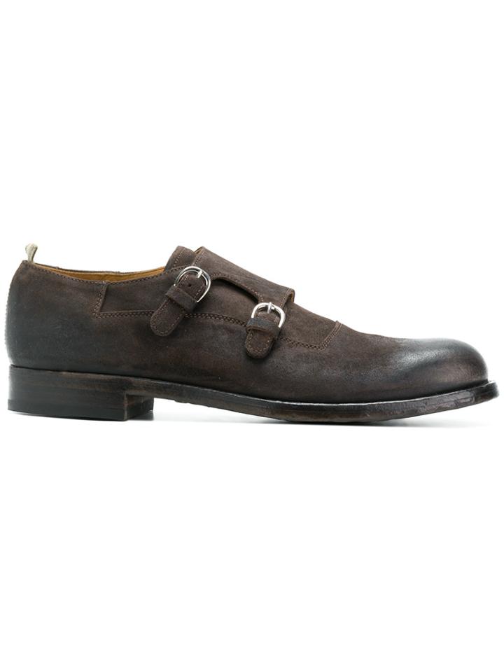 Officine Creative Tempus Monk Shoes - Brown