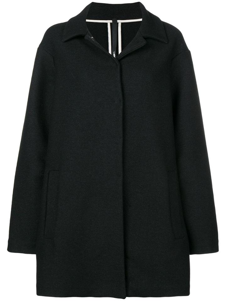 Sara Lanzi Oversize Boy Coat - Black