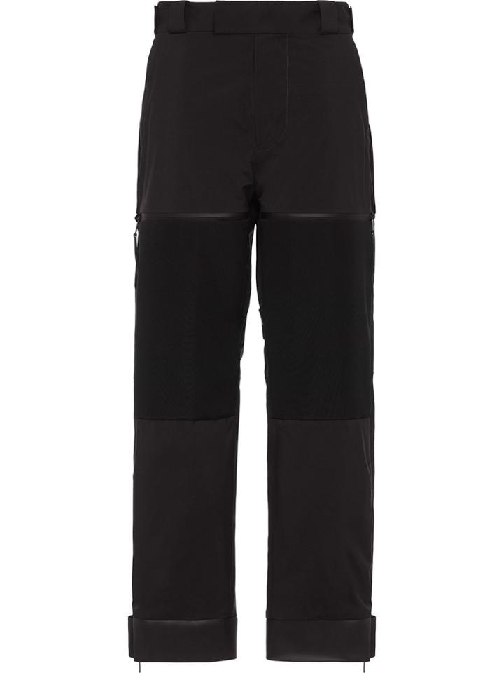 Prada Panelled Ski Trousers - Black