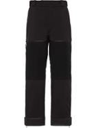 Prada Panelled Ski Trousers - Black