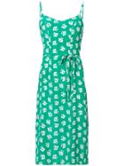 Harley Viera Newton Floral Print Midi Dress - Green