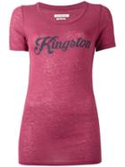 Isabel Marant Étoile 'kington' T-shirt, Women's, Size: Small, Pink/purple, Silk