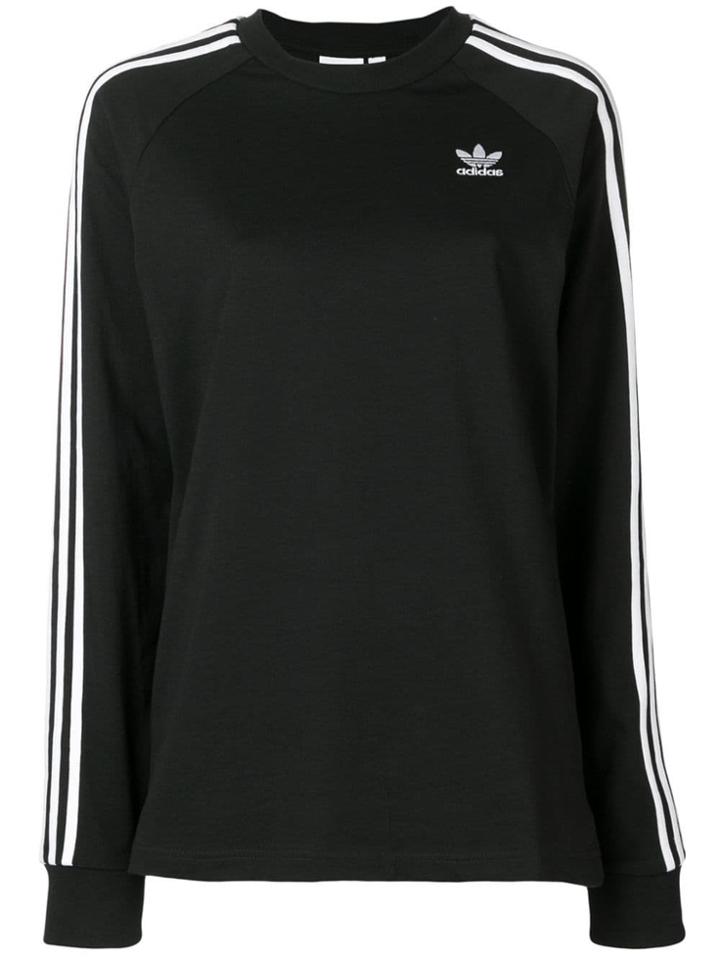 Adidas 3-stripes Sweatshirt - Black