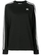 Adidas 3-stripes Sweatshirt - Black
