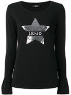 Liu Jo Zaira Star Jersey - Black