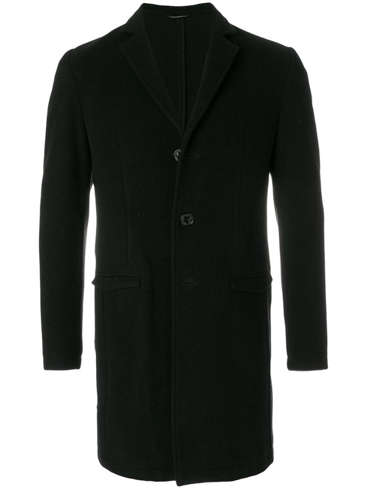 Daniele Alessandrini Single-breasted Coat - Black