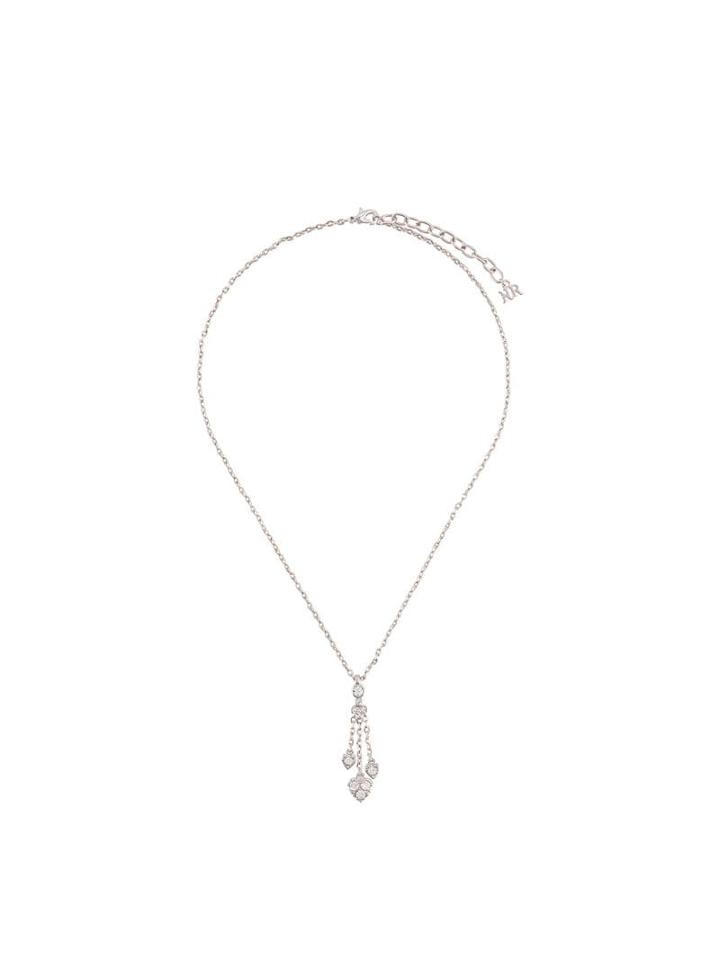 Nina Ricci Pre-owned 1980's Heart Necklace - Silver