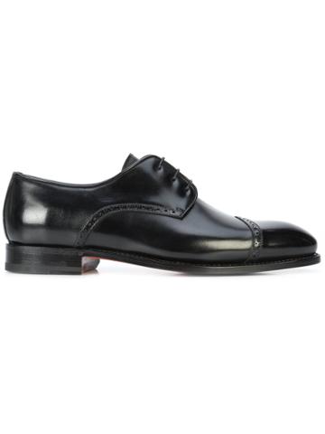 Bontoni Latino Lace-up Shoes - Black