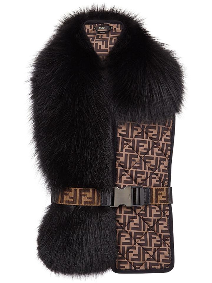 Fendi Ff Motif Collar - Brown