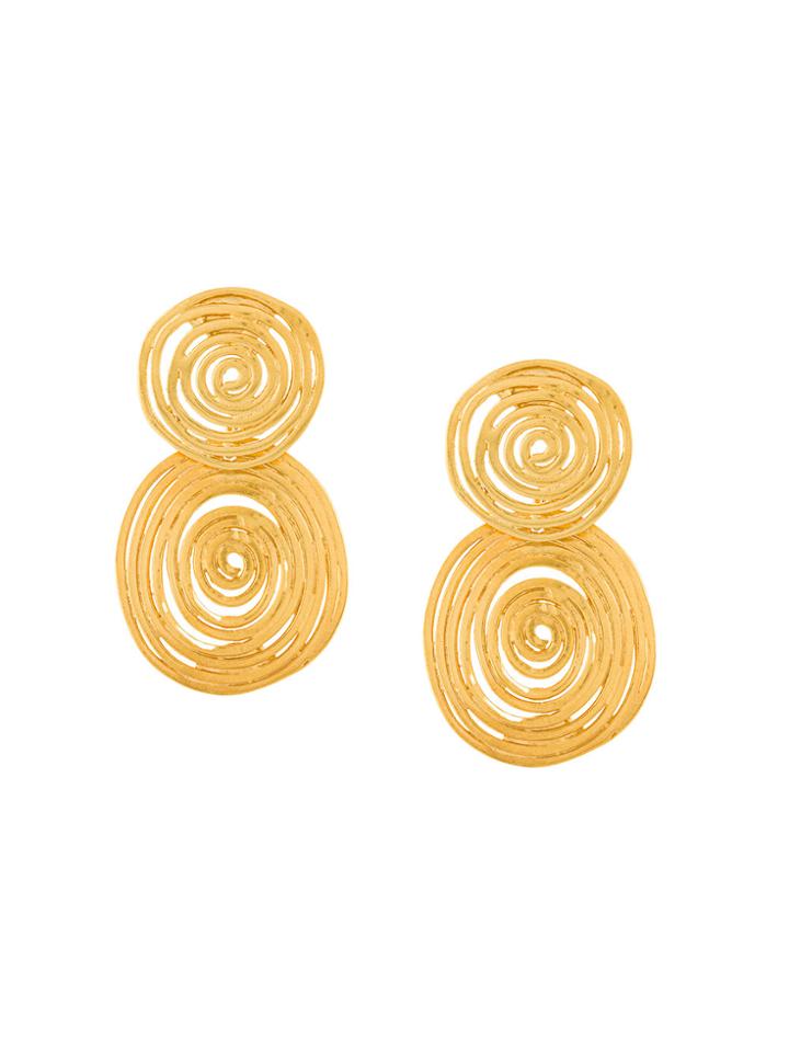 Gas Bijoux Wave Earrings - Metallic