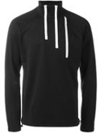 Y-3 Zippers Detail Sweatshirt, Men's, Size: Small, Black, Polyester/cotton