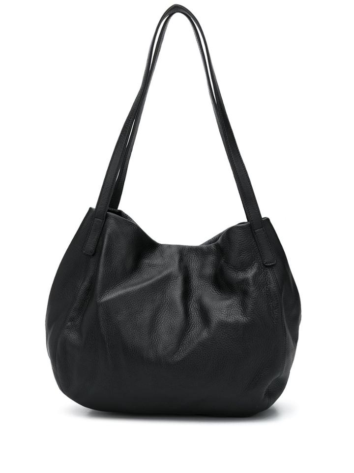 Y's Slouchy Tote - Black