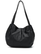 Y's Slouchy Tote - Black