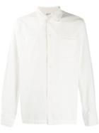 Universal Works Ribbed Long Sleeve Shirt - White
