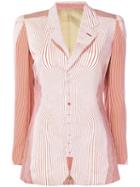 Jean Paul Gaultier Pre-owned Body Trompe L'oiel Jacket - White