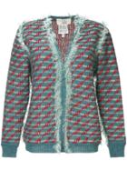Fendi Vintage Long Sleeve Cardigan Tops - Multicolour