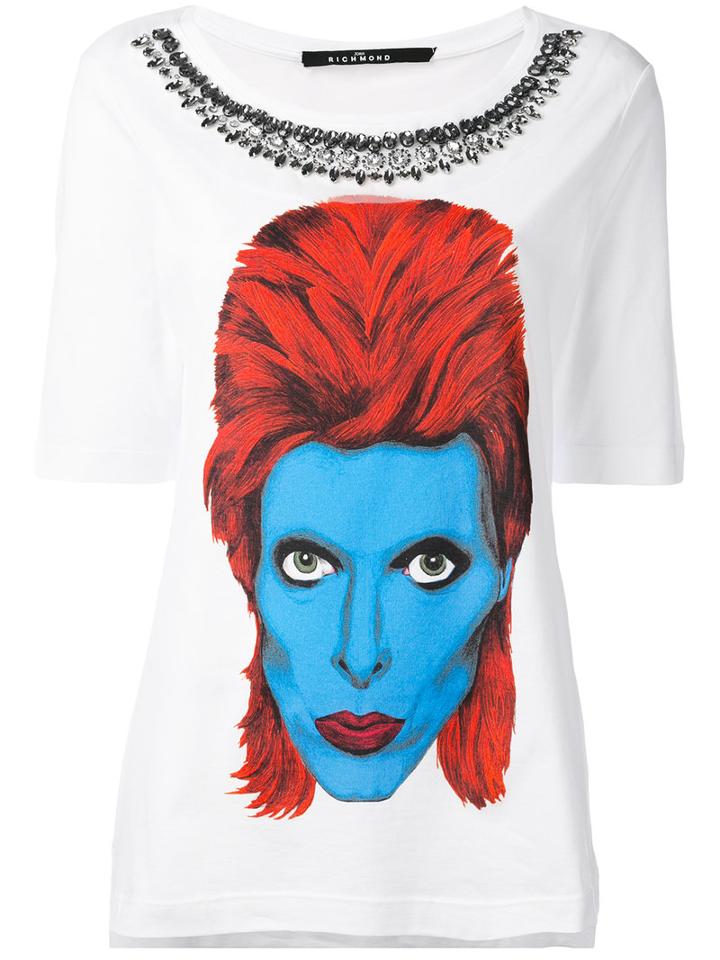 John Richmond - Mearmim T-shirt - Women - Cotton - M, White, Cotton