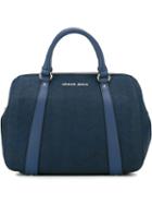 Armani Jeans Top Zip Tote Bag