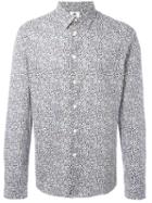 Ps By Paul Smith Floral Print Shirt, Men's, Size: Large, White, Cotton