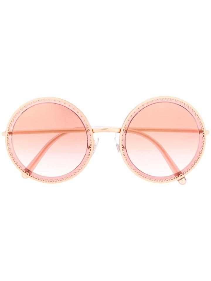 Dolce & Gabbana Eyewear Cuore Sacro Sunglasses - Pink