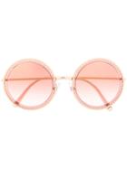 Dolce & Gabbana Eyewear Cuore Sacro Sunglasses - Pink