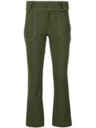 Dorothee Schumacher Straight Cropped Trousers - Brown