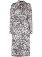 Low Classic Leopard Print Midi-dress - Neutrals