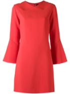 Talie Nk Shift Dress, Women's, Size: 38, Red, Acetate/viscose