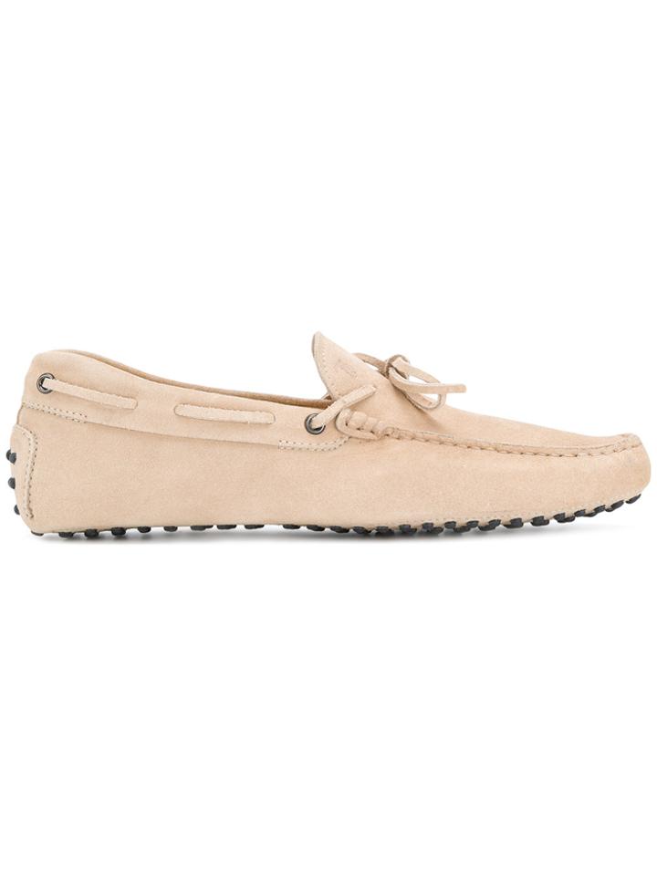 Tod's Moccassino Loafers - Nude & Neutrals