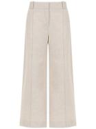 Alcaçuz Facilidade Cropped Pants - Neutrals