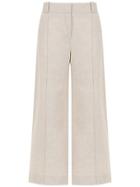 Alcaçuz Facilidade Cropped Pants - Neutrals