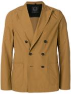 T Jacket Double Breasted Jacket - Brown
