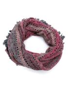 Cecilia Prado - Knit Scarf - Women - Acrylic/lurex/viscose - One Size, Red, Acrylic/lurex/viscose