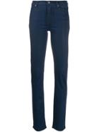 Karl Lagerfeld Denim Mid-rise Slim Fit Jeans - Blue