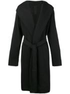 Rick Owens Drkshdw Hooded Robe Cardigan - Black