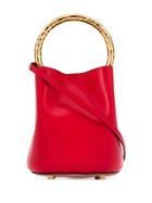 Marni Pannier Top Handle Bag - Red