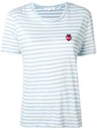 Chinti & Parker Love Striped T-shirt - Blue