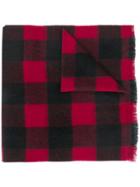 Dsquared2 Checked Scarf - Black